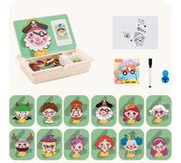 Magnetic Puzzles Face Dress up Travel Game, Magnetic Puzzle Faces for Toddlers (#1)