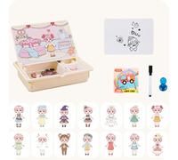 Magnetic Puzzles Face Dress up Travel Game, Magnetic Puzzle Faces for Toddlers (#2)