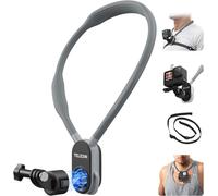 Magnetic Quick Release Neck Mount with Fixed Chest Strap for GoPro Hero 13 12 11 10 9 8 Insta360 X3 X4 DJI Osmo Action Pocket Accessories, Action Camera Holder