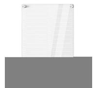 Mâğnetic Refrigerator Ɓoard- Acrylic Erasable Calendar & Memo Board For Smooth Surƒäces| Dry Erase Mâgnetîc Organizer For Kitchen, Cabinet & Wall | Perfect For Shopping Lists, To-Dos & Family Planning