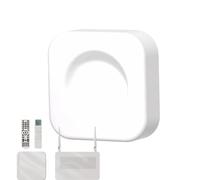 Magnetic Remote Control Holder | No Drilling Wall Mounted Organizer | Silicone Magnet Storage Rack | For TV Fan Air Conditioner Controllers Keys Living Room Table Refrigerator