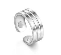 Magnetic Ring for Men Fashion Stainless Steel Gold Color Magnet Rings Jewelry Gift