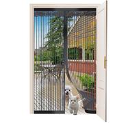 Magnetic Screen Doors, Encrypted To Prevent Mosquitoes, Silent Velcro Closure, 90 X 210 Cm