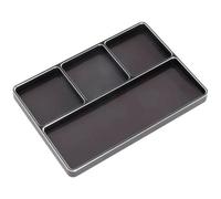 Magnetic Screw Tool Storage Box Tray Compatible avec les voitures RC, les avions de contrôle à distance, les bateaux de contrôle à distance, les téléphones et les réparations électriques(Black)