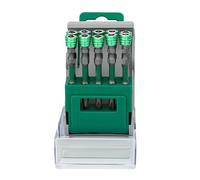 Magnetic Screwdriver Bits Drill, Precision Anti Slip Bit Kit, 3,94 x 2,36 x 1,18 Inches Compact & Organized, Assorted Multifunctional Set for Electric Drills, Car, Machinery, and Home