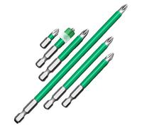 Magnetic Screwdriver Bits, Multipurpose Anti-Slip Durability Bits, Portable Toolkit Accessories, Rustproof Drilling Tool for Furniture Assembly, Home Repairs, Projects
