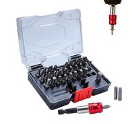 Magnetic Screwdriver Bits Set, 32-in-1 Precision Portable Tool Kit, 4.2x2.9x0.6 Inch Case with Magnetic Build, Electronic Repair Set, Sleek Tech Style, Bits for Phone and Computer