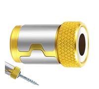Magnetic Screwdriver Ring - Durable Metal Universal Size | Strong Magnetizer Bit Holder, Screw Retaining Ring | Detachable Screw Catcher Tool For Hex Screwdriver Power Bits Maintenance Tasks