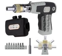 Magnetic Screwdriver Set - 14 in 1 Ratcheting Screwdriver Kit with Strong Magnet & Bit Storage | Precision Multi Bit Hand Tool for Electronics Repair, Laptop, Bicycle, Home, Office, Workshop Use