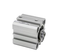 Magnetic SDA Series Compact Pneumatic Cylinder - 20mm Bore, Double Acting, 90mm Stroke Length, Available in 5-100mm Sizes(Sda20x65)