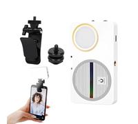 Magnetic Selfie Light | Vidéo Conference Lighting with Clip and Camera Tripod Adapter | Multifonctions SelfieStick Tripods for Live Streaming Videos Recording Beauty Vlogging Filming Travel Outdoor