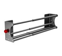 Magnetic Shoe - Telescopic Hanger, No Drilling Storage Holder With Strong | Magnetic Mount And Adjustable Retractable Design, Space Saving | Wall Mounted Rack For Sneakers Boots Slippers