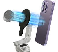 Magnetic Stabilizer For Dji, Magsafe Iphone Holder, Gimbal Accessory For Dji Mobile Om 7p/7/6/5/4/4 Se, Metallic Black