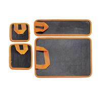 Magnetic Tool Mat Set, 4-Size PVC Non-Slip Screw Wrench Holder, 4 Tool Pads
