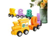Magnetic Train for Kids, Building Magnetic Number Train Toy, 150g Fine Motor Skills Booster for Parent-Child Interaction, Fun for Boys and Girls Aged 1-6 Years, 6.69x3.74x4.72 inches