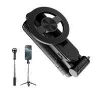 Magnetic Tripod, 360° Rotating Selfie Stick, Multifunctional Wireless Stand, Extendable Smartphone Holder, Remote Control Feature, for Mobile Photography Video Recording Travel Gym Use