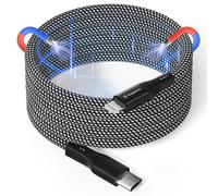 Magnetic Usb C Vers Lightning Cable Coil, 1.5M Mfi Certifié Usb - C Vers Lightning Câble Tressé, I -Phone Câble De Charge Rapide Pour I -Phone 14 13 12 11 Pro Max Xr Xs X 8 Plus Se[CAB9161656]