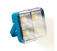 Magnetic USB Rechargeable Work Light - High Brightness LED Lamp, Portable Solar Backup, Energy-Saving Camping Lantern, Handle Design Survival Gear | for camping