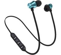 Magnetic Wireless Bluetooth Headset Music Headset Mobile Phone Neckband Sports Earbud Headset With Microphone