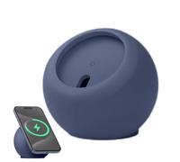 Magnetic Wireless Charger Stand - Silicone Charging Dock Holder, Portable Phone Mount Base, Anti Slip Support Design, Space Saving Organizer | Smartphone Charging, Work Desk, Home Office, Bedroom