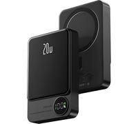 Magnetic Wireless External Battery 10000 Mah - Fast Charging For Iphone And Samsung - Magsafe Compatible, Induction - Led Display - Compact And Lightweight Design