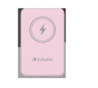 Verbatim Banque d'alimentation Charge 'n' Go 10000 mAh magnétique sans fil Rose