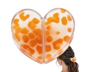 Magnetics - Pinces à cheveux magnétiques - En forme de cœur - Antidérapantes - Tendance - Forte prise en main - Pour femme et fille