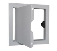 Magnétique À Ouverture Par Poussée, D'inspection Encastrée | Serrure magnétique, cadre en alliage d'aluminium, montage mural/plafond, for plomberie/électricité(Gray,40x45cm)
