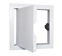 Magnétique À Ouverture Par Poussée, D'inspection Encastrée | Serrure magnétique, cadre en alliage d'aluminium, montage mural/plafond, for plomberie/électricité(White,40x50cm)