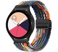 Magnétique Bracelets de Remplacement pour Garmin Venu 3/Venu 2/Vivoactive 4, 22mm Nylon Sport Bracelet pour Garmin Forerunner 570 47mm/970/255/265 Music