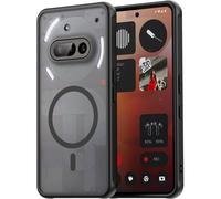 Magnétique Coque Pour Nothing Phone 3a Case Avec Magsafe, Anti-Chute Silicone Souple + Acrylique Givré Coque, Etui Translucid[J4514]