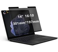 Magnétique Filtre De Confidentialité Compatible Avec 14 Pouces, Amovible Protection Ecran, Film Anti Regard/Filtre Lumière Bleue (16:10 301 Mm X 197 Mm)[ZHUJ0752]