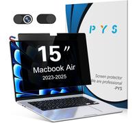 Magnétique Filtre de Confidentialité pour MacBook Air 15 Pouces (2025-2023,M4/M3/M2), Filtre de Confidentialité Amovible pour Ordinateur Portable et Protection Antireflet