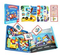 Magnétique | Jouets d'éducation précoce - Puzzle Défi Mental - Pour d'âge préscolaire, maternelle, école, voyage en voiture et avion en classe