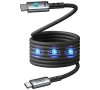 Magnétique Léopard USB C/C 100W 1,2m Noir