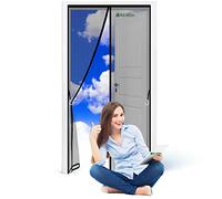 MagnéTique Moustiquaire Porte 160 x 210 cm Facile à Installer Fermeture Automatique Rideau Anti Mouche Porte Insecte Mouche Moustique pour Enfants et Animaux de Compagnie Noir