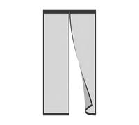 Magnétique Moustiquaire Porte 190x210cm Moustiquaire magnetique,Aimantée net Ultra Fine Fermeture Automatique Rideaux Anti Mouches Installation Facile Noir