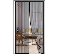 Magnétique Moustiquaire Porte, Aimantée Maille Ultra Fine Fermeture Automatique Rideaux Anti Mouches Installation Facile, pour Portes de Multi Types