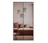 Magnétique Moustiquaire Porte, Rideau de Porte Anti-moustique, Adapté Aux Portes de Balcon, Les Rideaux Conviennent Très Bien Aux Portes de Cave, Portes-fenêtres, Installation Facile Sans Outils