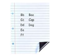 magnétique pour cahier de loc-Notes Ligné Effaçable Pédagogique