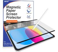 Magnétique Protection Écran pour iPad A16 11ème/10ème Génération 10,9 Pouces 2022 2025, Protecteur d'écran en Film Mat pour écrire & Dessiner, Amovible et , Anti-Reflet/Anti-empreintes