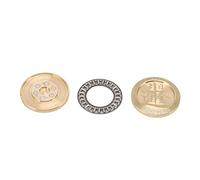 Magnétique Push Slider en Laiton Stress Stress Toue Rond Portable EDC Fidget Spinner pour Bureau à Domicile Relief d'anxiété à la Main Gift Collectible 1.5 Pouces