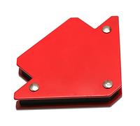 Magnétique Soudage Titulaires 50lb Heavy Duty Compact Flèche Conception Acier Ensemble Rouge 4Pcs À Souder 3 Angles Tenir