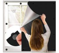 Magnétique Store Occultant Fenêtre sans Perçage 145x200CM Store Occultant Tissu Isolation pour Fenêtre de Toit - Protection