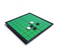 Magnétique Travel Classic Board Game Reversible Pièces Pliant Reversi Othello Board Skill & Strategy for Kids Adults Reversi Othello Chess Pliable Pliable Go Go Game Set Morceaux
