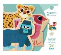 Djeco Puzzle magnétique Mixanimo - 24 pièces