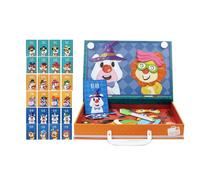 Magnétiques - Jeu éducatif double face - Jeux magnétiques pour , pour l'apprentissage des filles préscolaires, des , des classes, des adultes, de la maternelle, des voyages