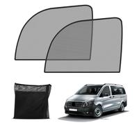 Magnétiques Moustiquaires pour Fenêtre Latérale Remplacement pour Mercedes-Benz Vito/V-Class/Marco Polo W639/W447 2003-2026, Moustiquaire pour Porte Avant (Paire), Empêche Insectes Entrer