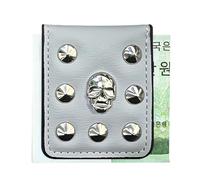 Magnetische Geldklammer - Magnetische Geldklammer-Geldbörse, Geldklammer Magnetisch | Kartenhalter Mit Geldklammer, Schlanker Kartenhalter Im Punk-Stil, Tragbares Magnetisches Kartenetui