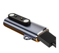 Magnetischer Ladeadapter Typ C | Smartwatch Ladeadapter und Kopfhörer Adapter | Tragbarer Ladekonverter für Smartwatch, Knochenleitungs-Kopfhörer und Andere Smart Devices